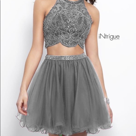 Two Piece Homecoming Dress - Picture 3 of 3